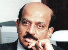 B.V.R. Mohan Reddy, NASSCOM chairman, and founder & MD of Cyient