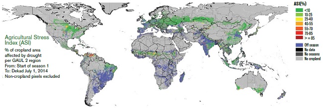 Monitoring Drought from Space - Geospatial World