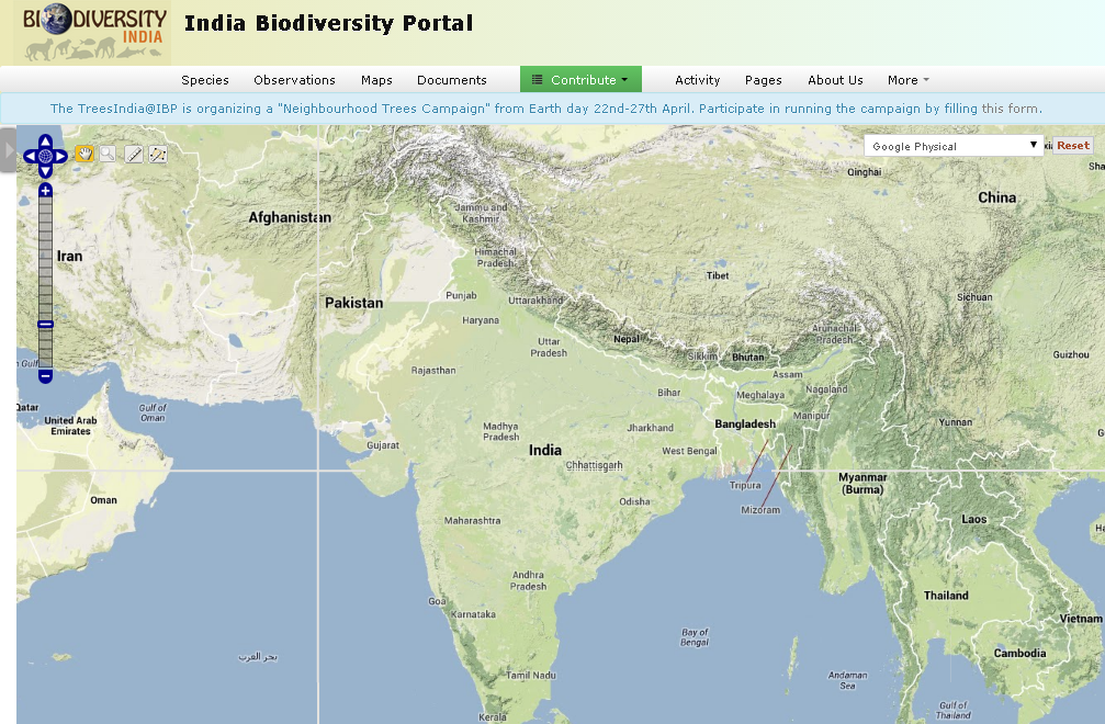 Online Campaign Initiated For Mapping Indias Biodiversity Geospatial