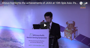 shizuo-highlights-achievements-jaxa-10th-spie-asia-pacific-remote-sensing