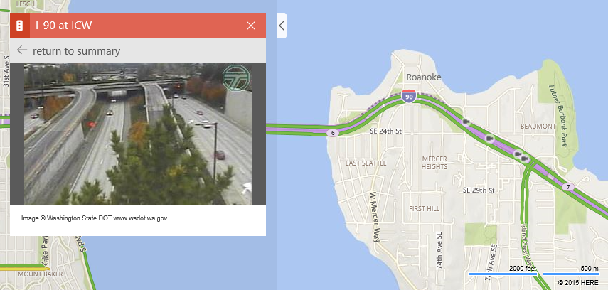 Bing Maps Now Shows Real Time Stills From Traffic Cameras Geospatial   Traffic Cam Blog2 