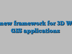 A new framework for 3D Web GIS applications