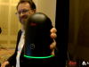 Burkhard Boeckem, CTO of Leica Geosystems with BLK360 Laser Scanner at Autodesk University 2016