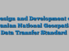 Design and Development of Iranian National Geospatial Data Transfer Standard