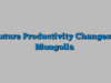 Pasture Productivity Changes In Mongolia