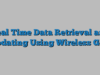 Real Time Data Retrieval and Updating Using Wireless GIS