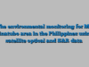 The environmental monitoring for Mt. Pinatubo area in the Philippines using satellite optical and SAR data