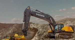 Topcon-Volvo CE for 3D-MC excavation