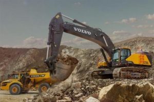 Topcon-Volvo CE for 3D-MC excavation