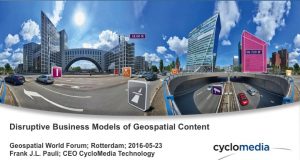 Disruptive Business Models of Geospatial Content