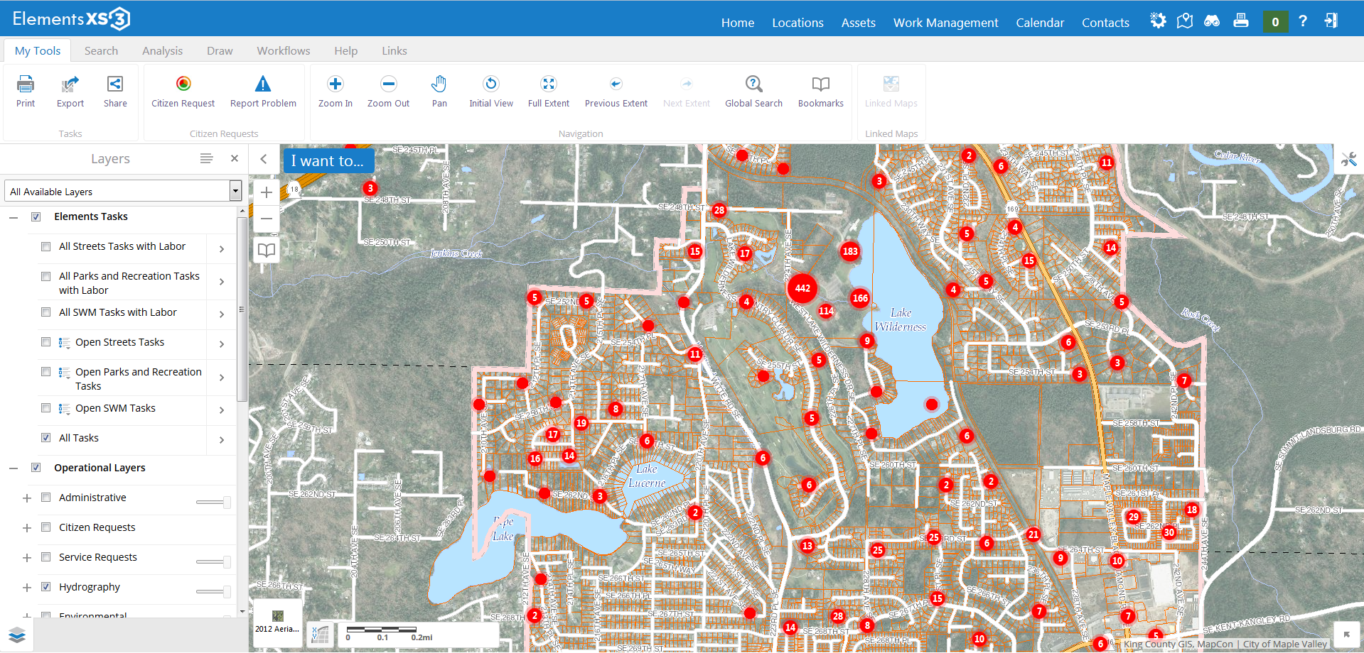 How City of Maple Valley implemented GIS Asset Management System