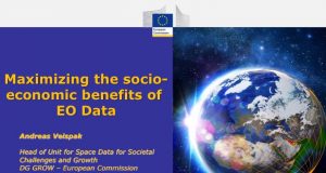 Maximizing the socio-economic benefits of EO Data