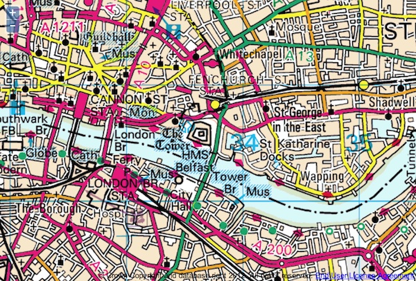 OS Celebrates 225th Anniversary By Mapping London In OS Style   OS 