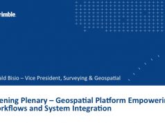 TrimbleGeospatial Platform Empowering Workflows and System Integration