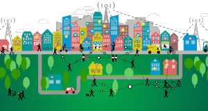 Smart city illustration. Courtesy: callmeramzo