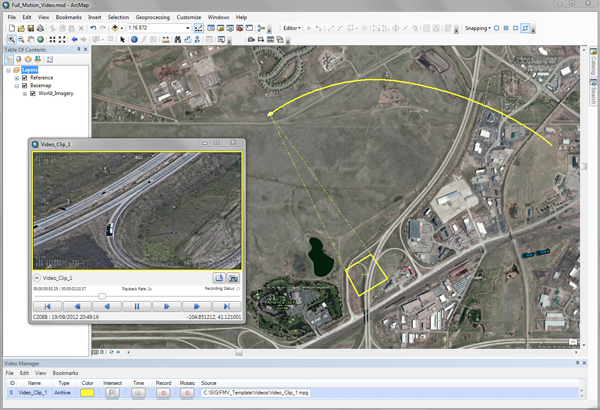 Esri launches the latest version of ArcGIS Full Motion Video