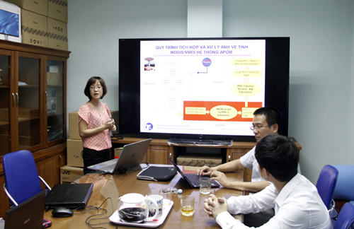 Scientists from Hanoi University have invented air pollution warning system that uses satellite imageries