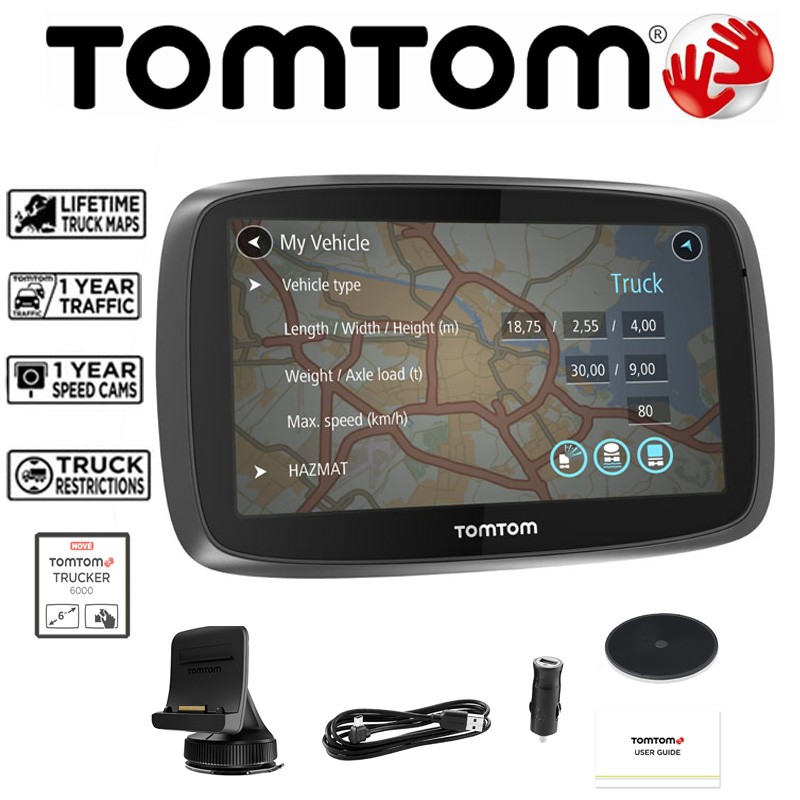 TomTom introduces TomTom TRUCKER 6000 Lifetime Edition - Geospatial World