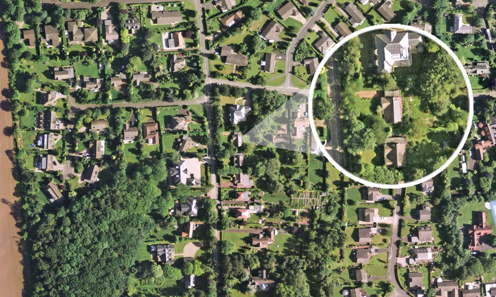 High resolution aerial images are giving viewers of Channel 4’s new home design programme ‘Inside out Homes’ a bird’s eye view of the properties being transformed.