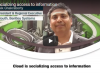 Cloud is socializing access to information