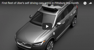 First fleet of Uber’s self driving cars arrive in Pittsburg this month