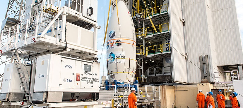 Arianespace is gearing up for a five satellites' launch from its Vega rocket.