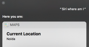 apple map app macbook - siri opening maps