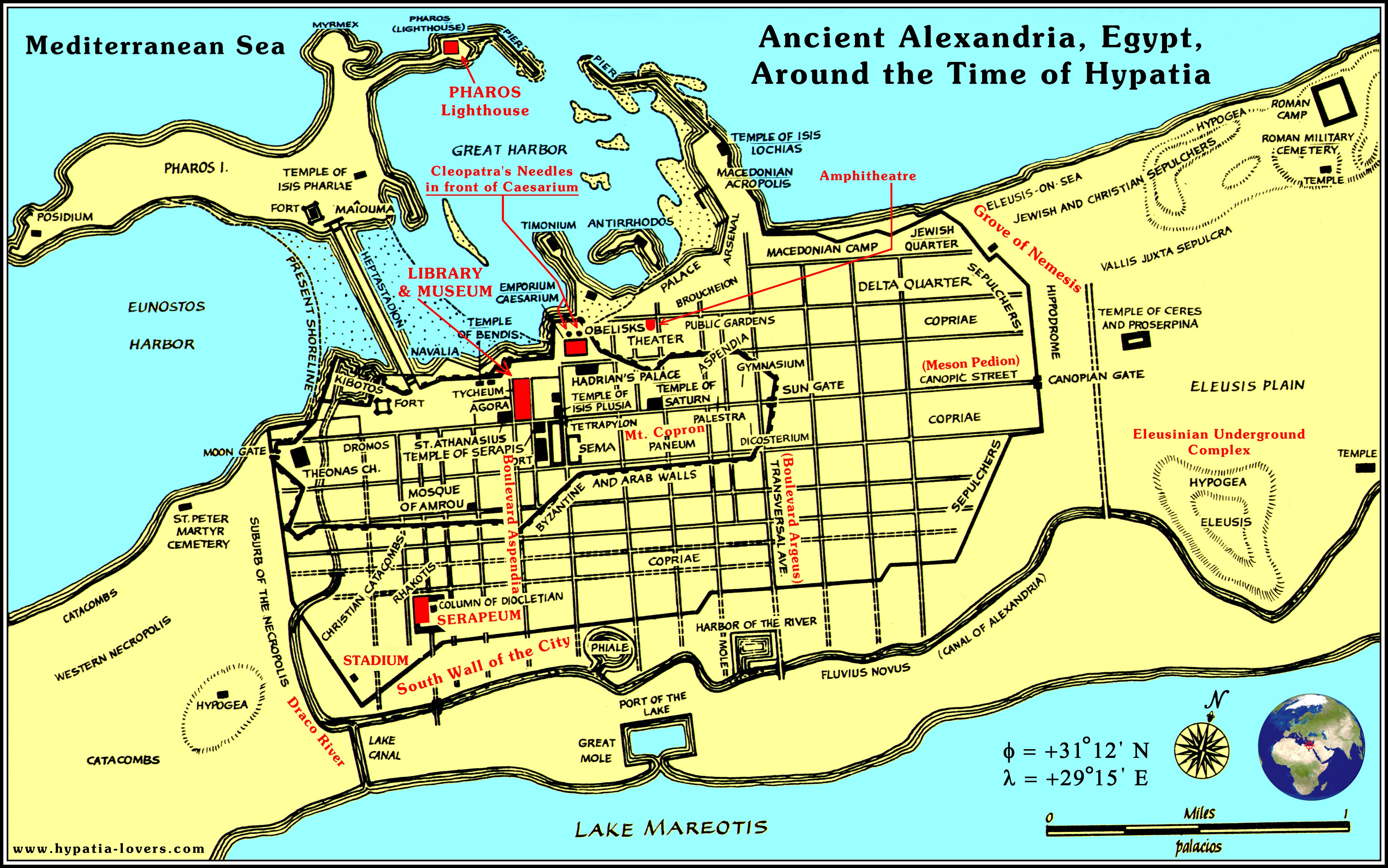 Top 10 Maps Showing World S Oldest Cities Geospatial World   Alexendria Egypt Pinimg1 