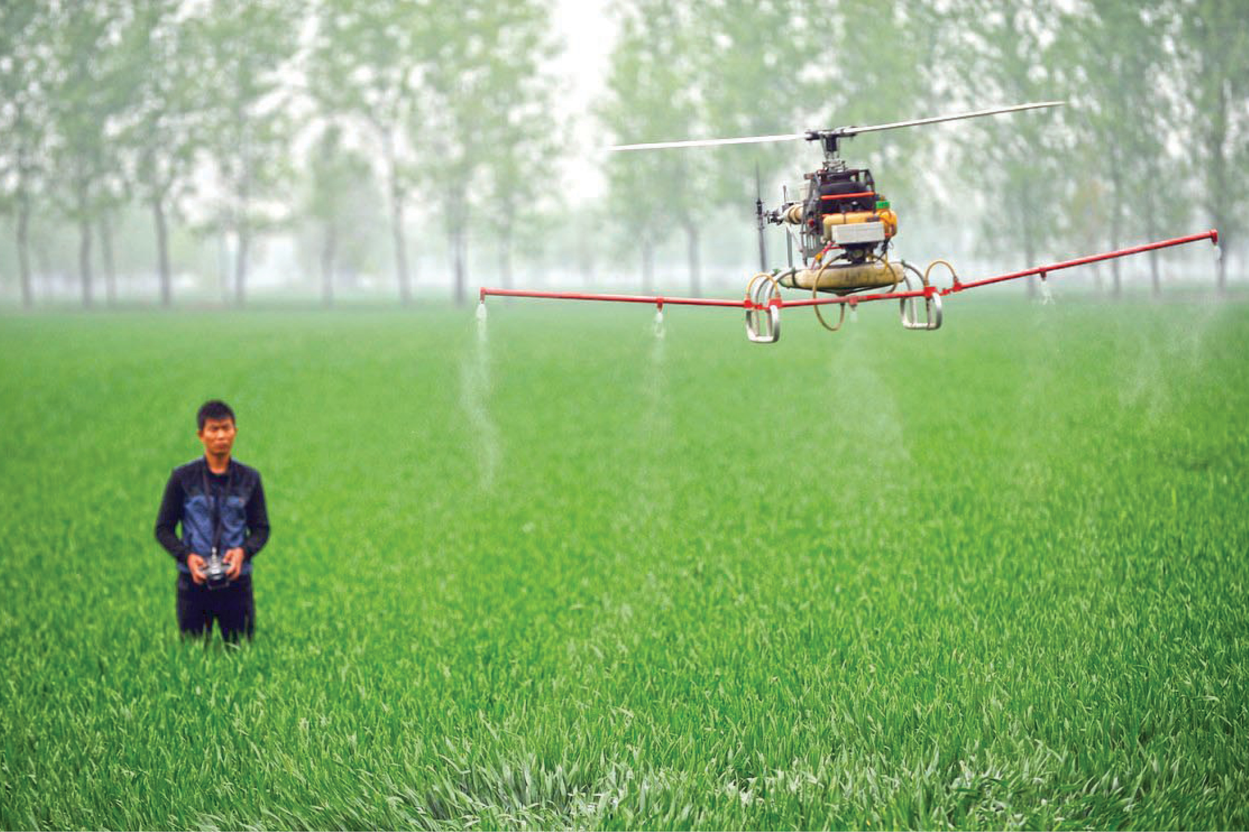 Drones used for deals farming