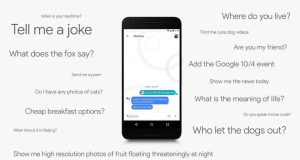 Google Assistant uses artificial intelligence