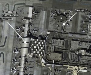 Terminal 3 and the Tom Bradley International Terminal at LAX. Conventional scanning surveys of the buildings would require several weeks of field work