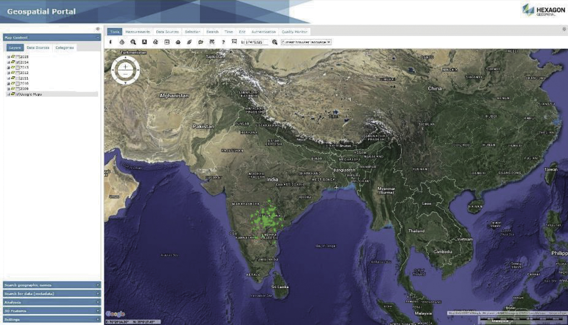 GeoMedia Web GIS﻿﻿ to disseminate spatial information