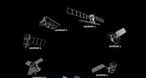 The constellation of Copernicus Sentinels (Credits ESA)