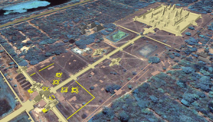 Bluesky has used aircraft-mounted lasers to create 3D maps of potentially important archaeological sites in Devon.