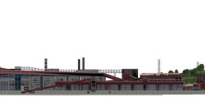 2022 Winter Olympic Organizing Committee protects Shougang’s industrial heritage. Image Attribution: Beijing Shougang International Engineering