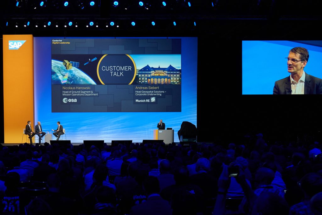 ESA and the software company SAP have announced the Earth Observation Analysis service for the quick, easy consumption of Earth observation satellite data.