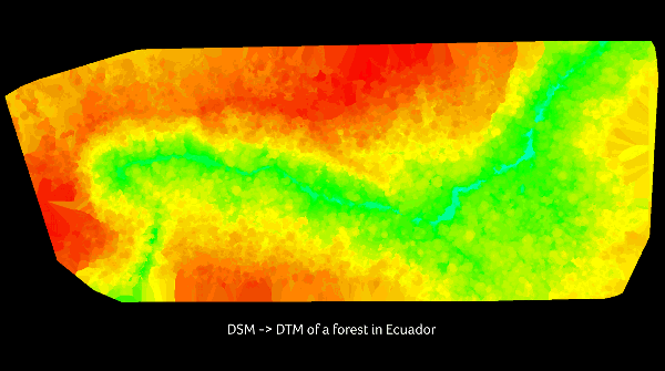 Pix4D has announced the implementation of some of the most successful academic research for DTM extraction into Pix4Dmapper.