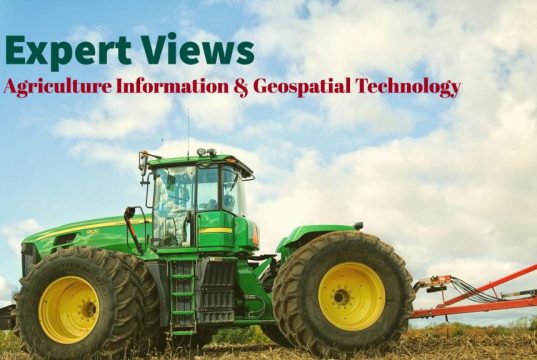 Expert Views - Agriculture Information & Geospatial Technology