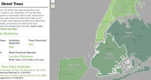 New York City Street Tree Map