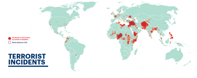 Maps Of Global Terrorism: Where All It Is Hurting Most