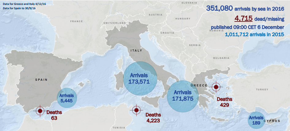 These maps tell you all about global refugee movement and fatalities