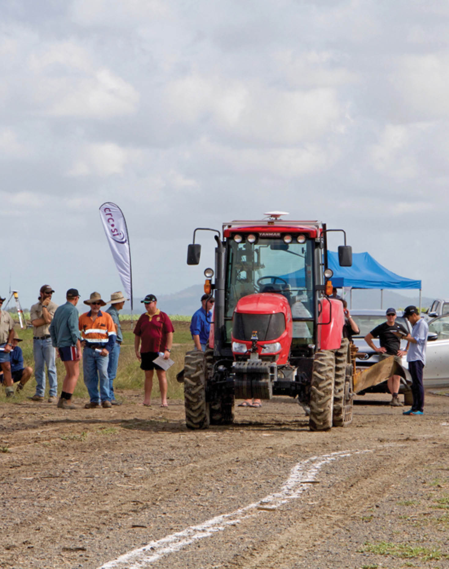DriverlessTractor in Sugar Trials, December 2016