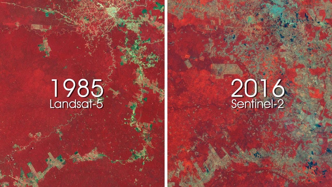ESA shows 30 years of deforestation in Amazon rainforest Geospatial World