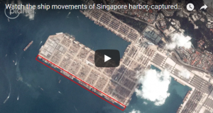 watch the ship movement of singpore harbor