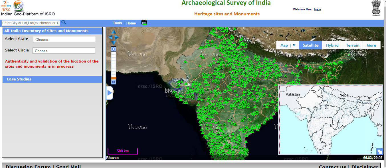 Isro Map