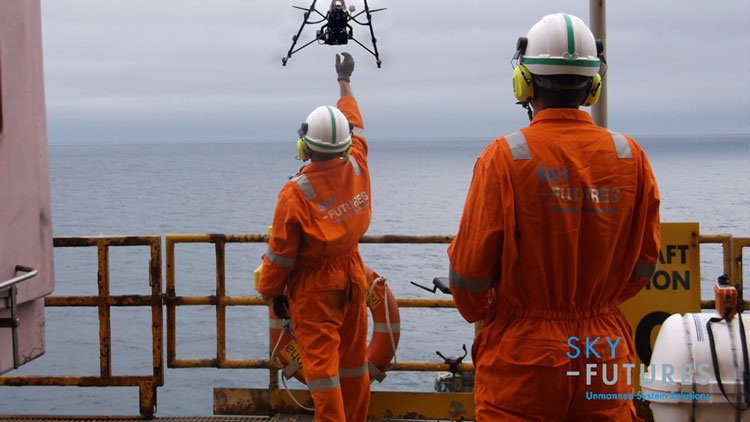 Drones in oil and deals gas industry