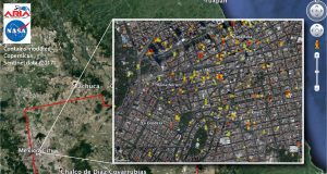 Mexico earthquake's damage map