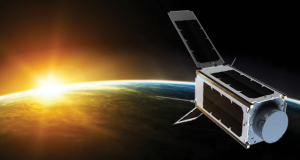 UNSW-EC0 cubesat in Earth’s orbit.