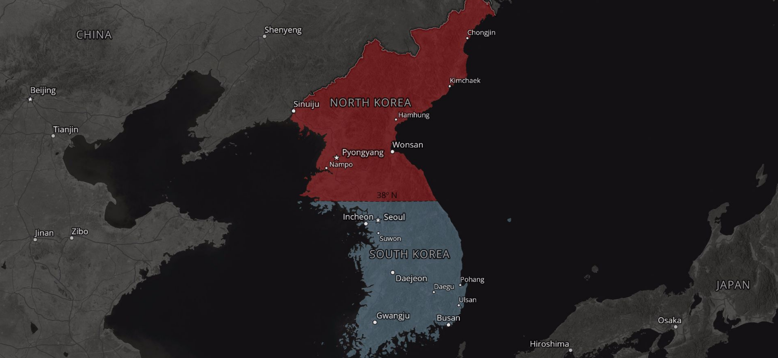 A tale of two Korea’s: 8 maps show the vast sea of contradictions  LaptrinhX