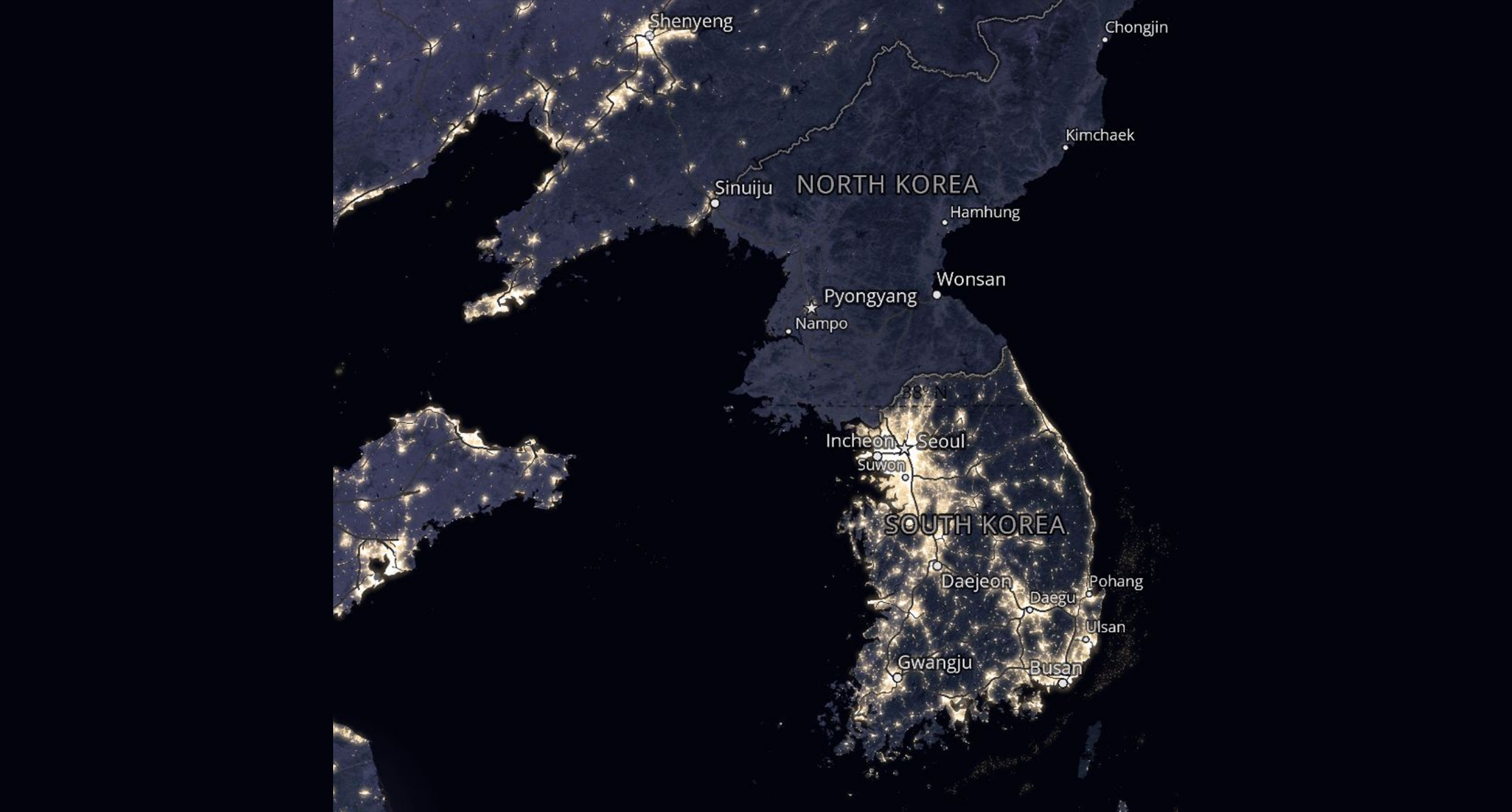 A tale of two Korea’s: 8 maps show the vast sea of contradictions ...